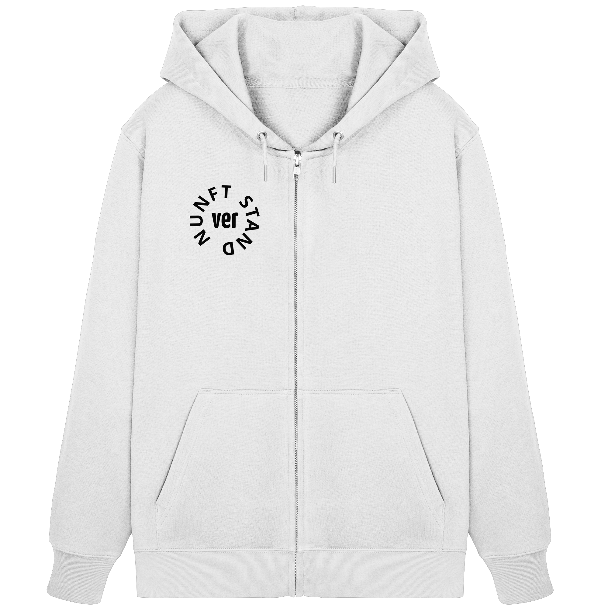BLACK FRONT (K4) - Organic Zipper