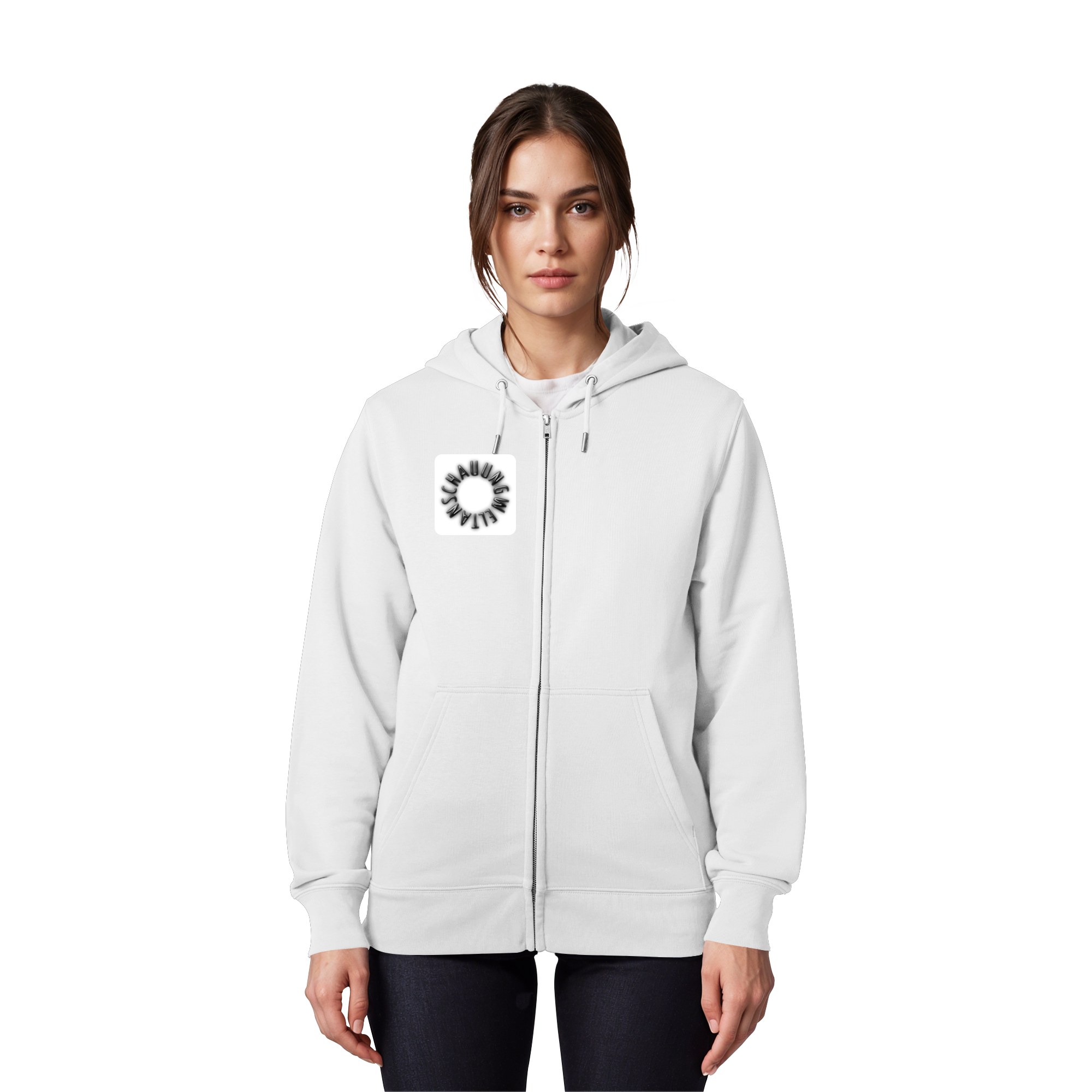 BLACK FRONT (K5) - Organic Zipper